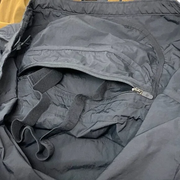 Lululemon Evergreen Anorak Deep Artifact / Black Barry's Logo Size 6 Packable - Picture 11 of 11